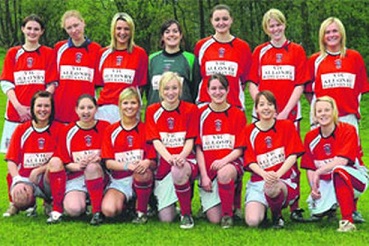 Accrington Girls and Ladies Football Club Team